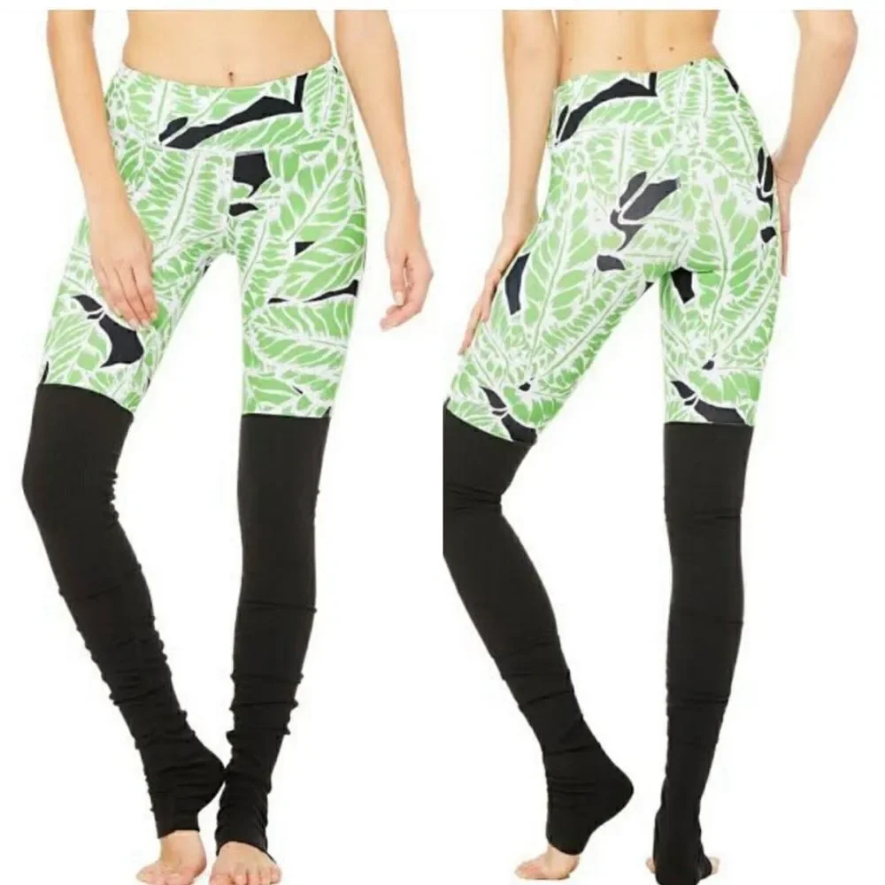 Alo Palm Springs Glowstick Black Goddess Legging Size XS